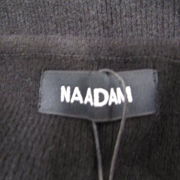 NEW NADAAM Womens Cashmere Signature Cashmere Ribbed Tube Top Size XXL Black - Picture 13 of 13